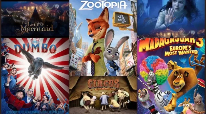 Circus movies for kids on Disney Plus