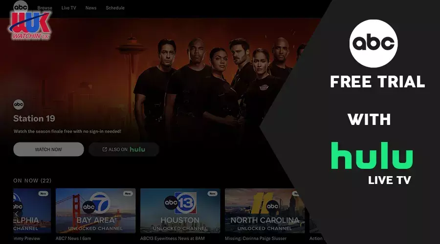 How to get ABC free trial with Hulu Live TV in UK
