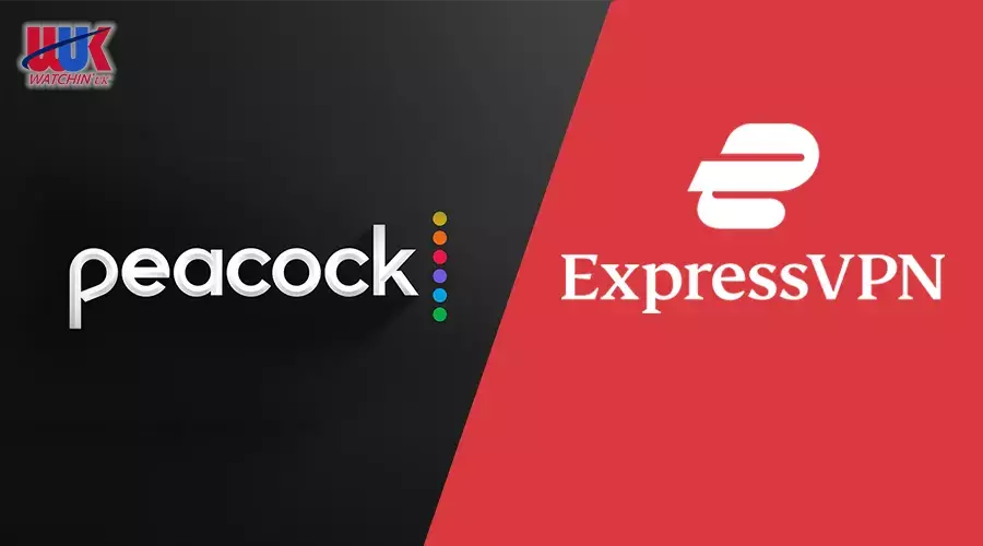 Peacock with express VPN in UK
