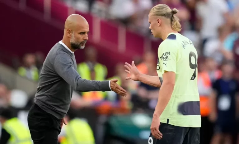 Guardiola Shuts Down Rumors as Man City Star Haaland Here to Stay