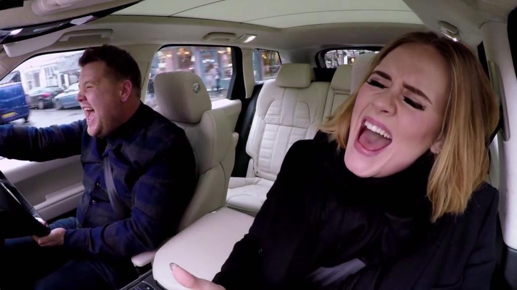 adele and corden
