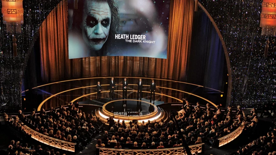 Dark knight Heath Ledgers oscar win