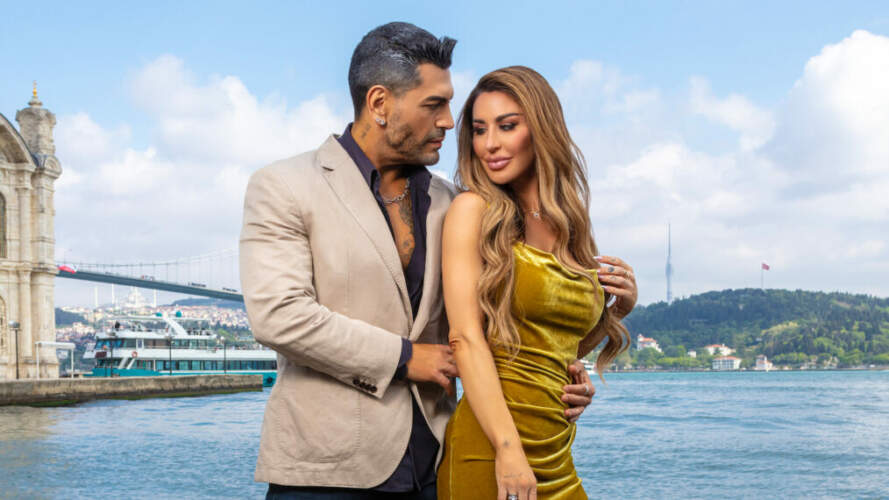 Shekinah&Sarper photographed in Istanbul for 90 Day FiancÃ©: The Other Way